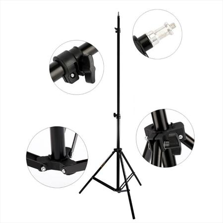 Tripé de Iluminação Greika 2m WT803/FV803