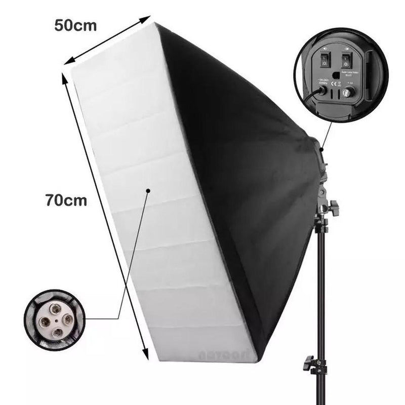 Kit de Iluminação p/ Estúdio Greika PK-SB01