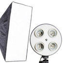 Softbox 50x70cm c/ Soquete Quadruplo Greika - PK-FB5070