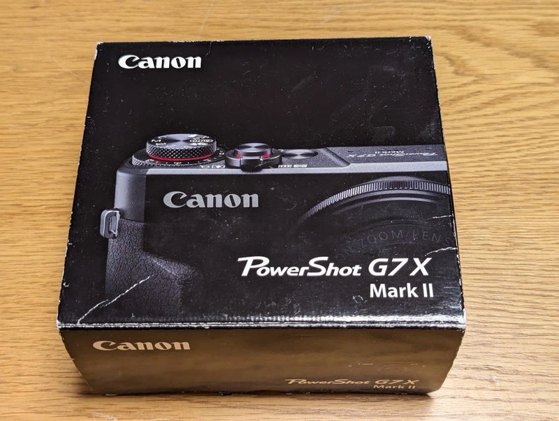 Camera Canon G7x Mark II