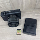 Camera Canon EOS M200 + Lente Canon 15-45mm